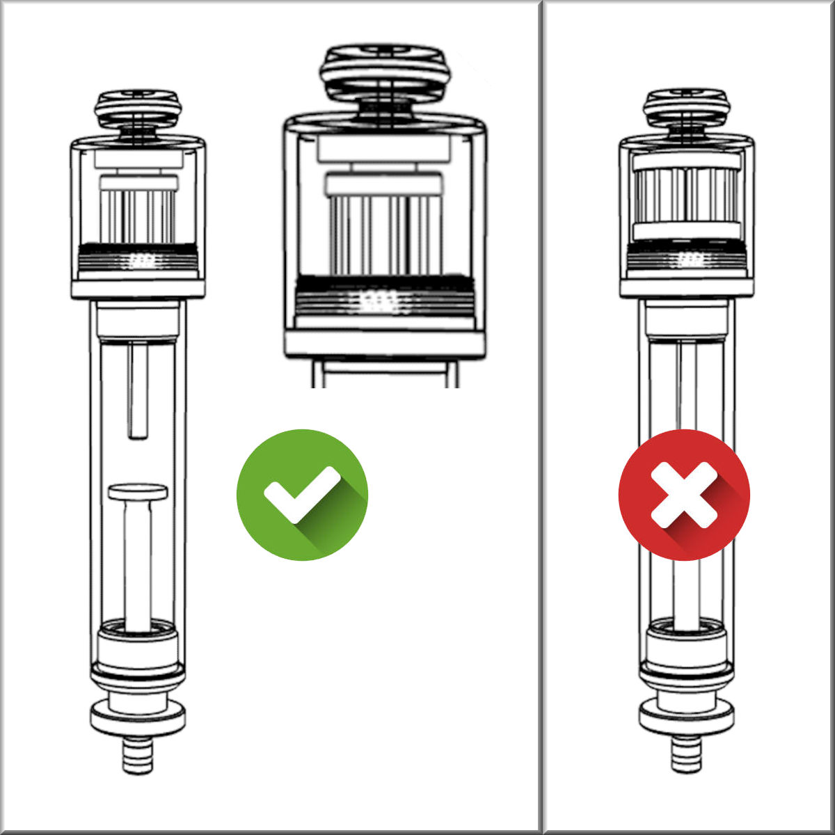 Condensate seperator WITH Water Stop Filter